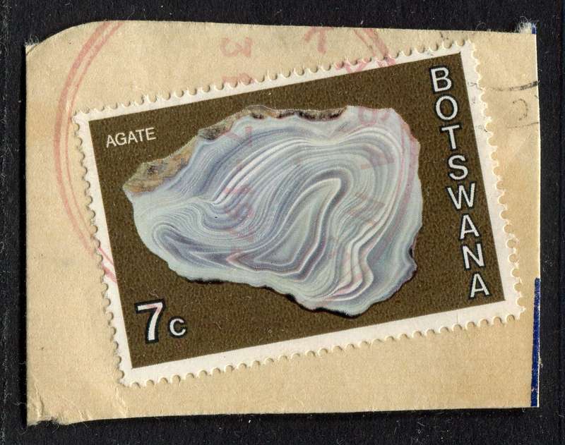 Botswana - Used On Piece