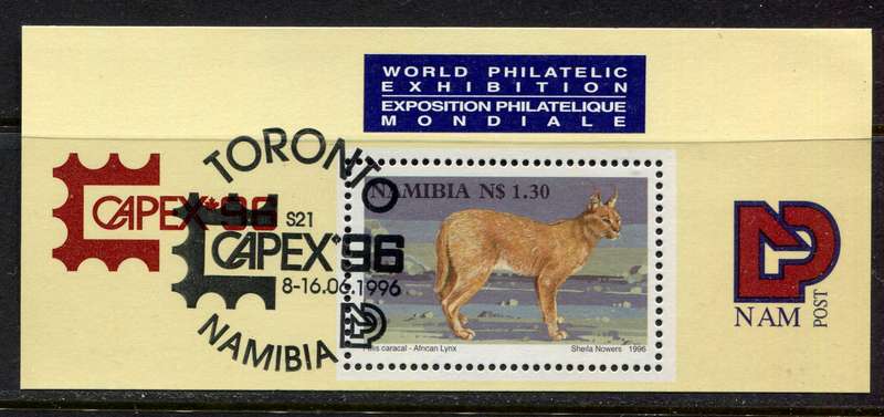 Namibia - Miniature Sheet - 1996 - Used(CTO)