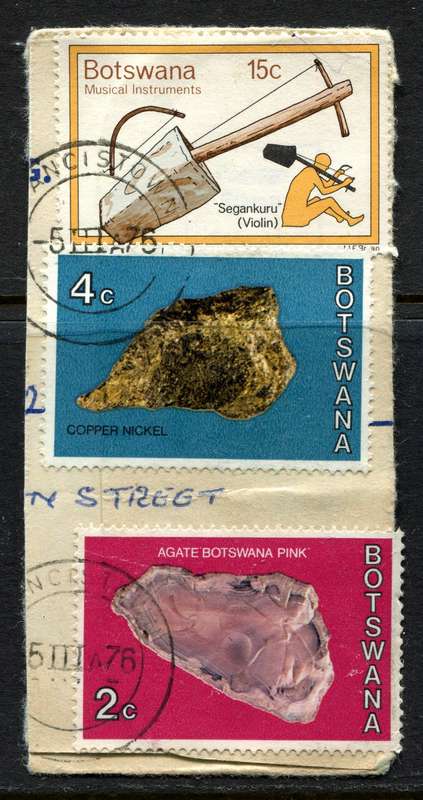 Botswana - Used On Piece