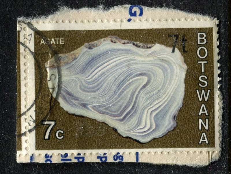 Botswana - Used On Piece