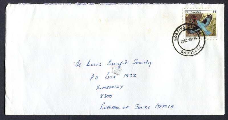 Botswana - "Maxi" Size Cover