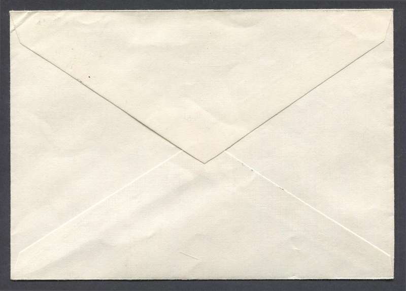 RSA - Signed Paquebot Cover