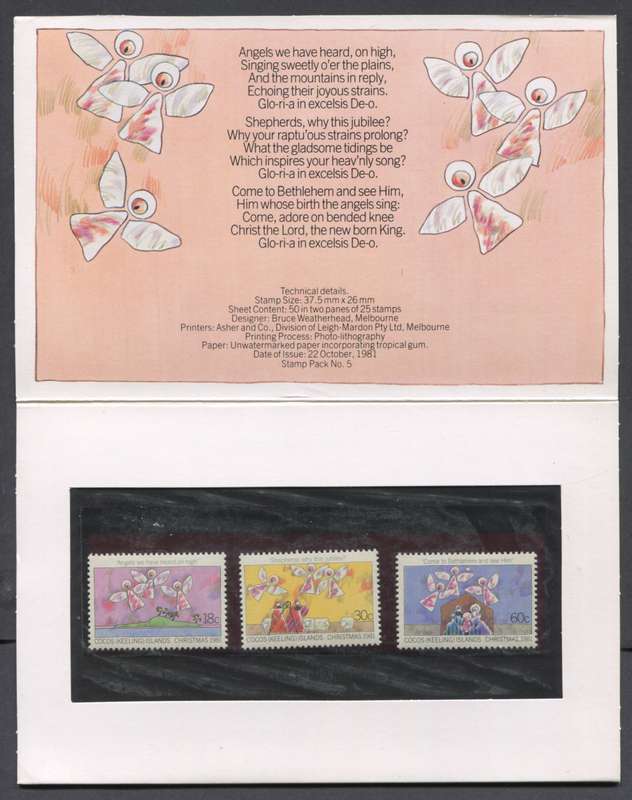 Cocos Islands - Presentation Pack - 1981 - MNH