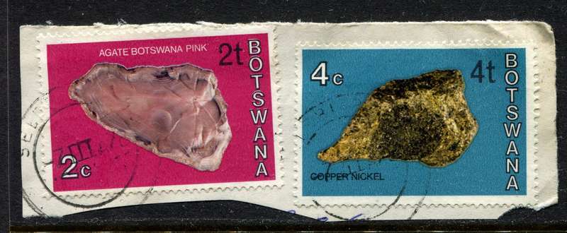 Botswana - Used On Piece