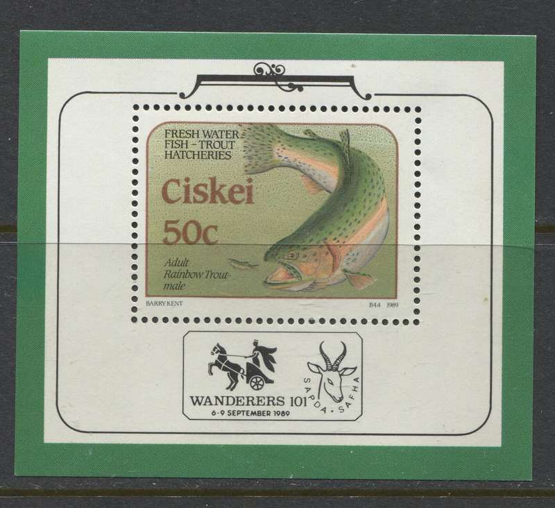 Ciskei - Miniature Sheet - 1989 - MNH