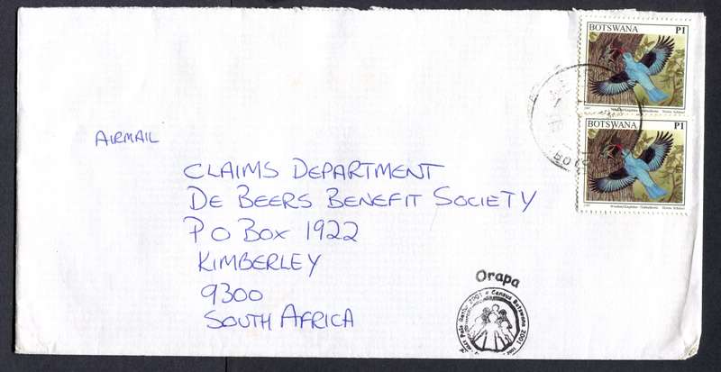 Botswana - "Maxi" Size Cover