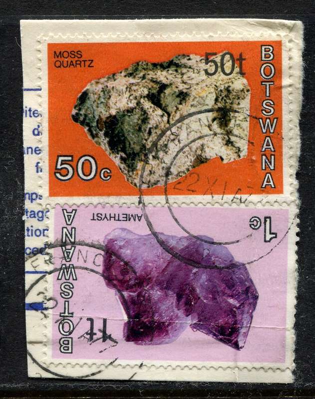 Botswana - Used On Piece