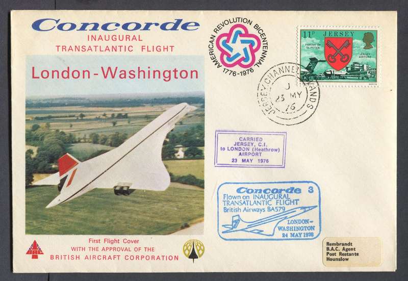 Concorde - Inaugural Transatlantic Flight