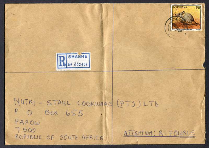 Botswana - B5 Size Registered Cover