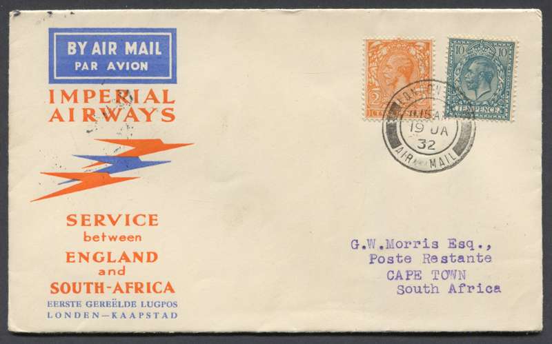 Flight Cover - London to Cape Town