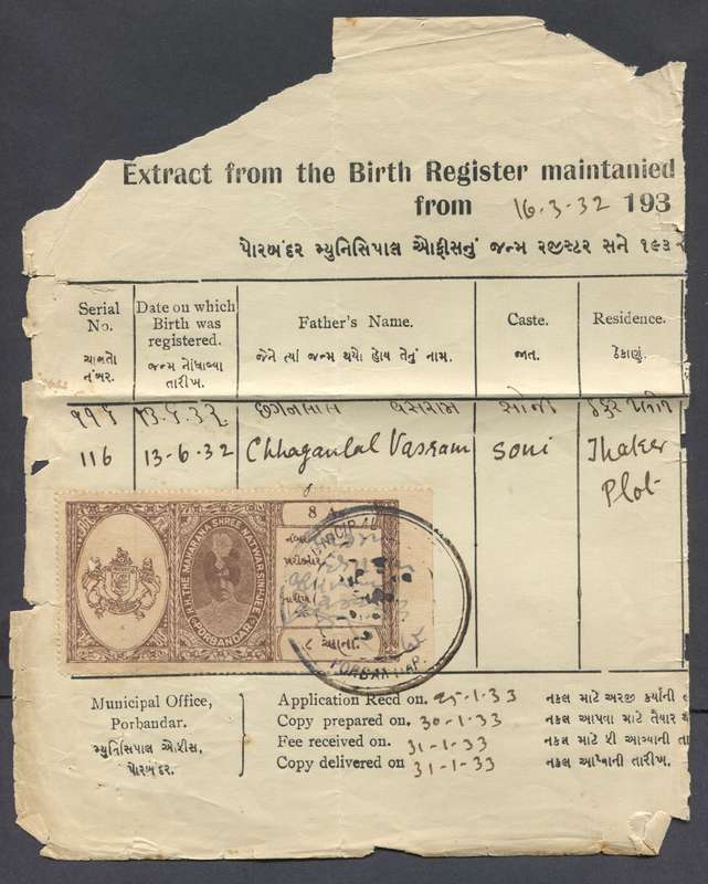 India - Revenue Document