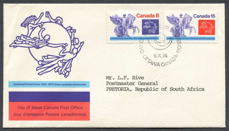 Canada - FDC - 1974