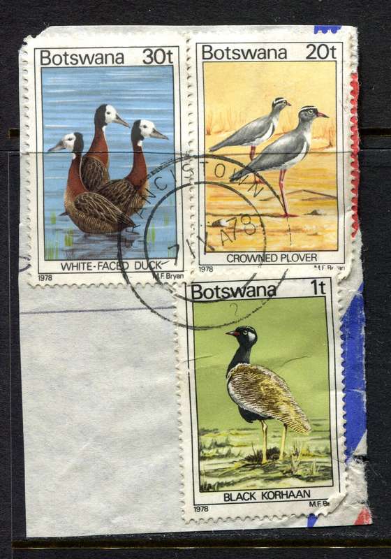Botswana - Used On Piece