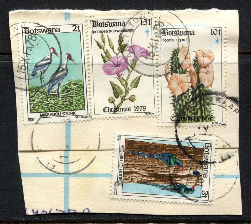 Botswana - Used On Piece