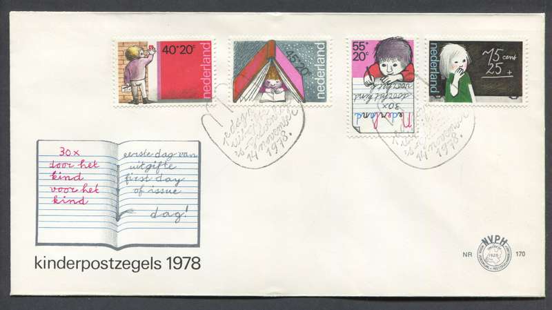 Netherlands - FDC - No 170 - 1978 - Unaddressed