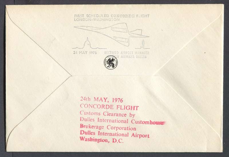 Concorde - Inaugural Transatlantic Flight