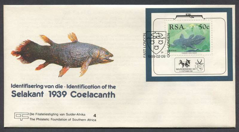 RSA - Federation Miniature Sheet FDC No 4 - 1989