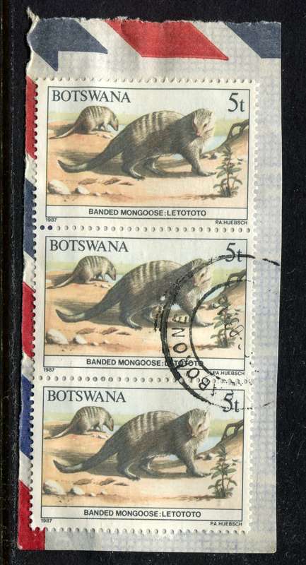 Botswana - Used On Piece