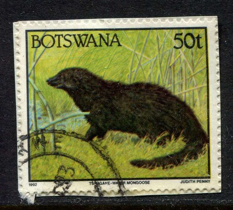 Botswana - Used On Piece