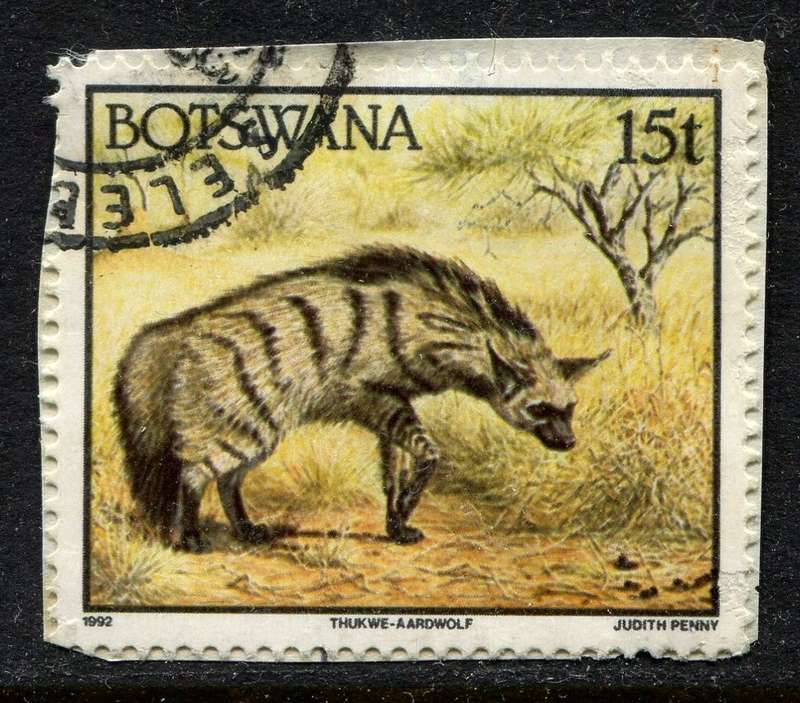 Botswana - Used On Piece