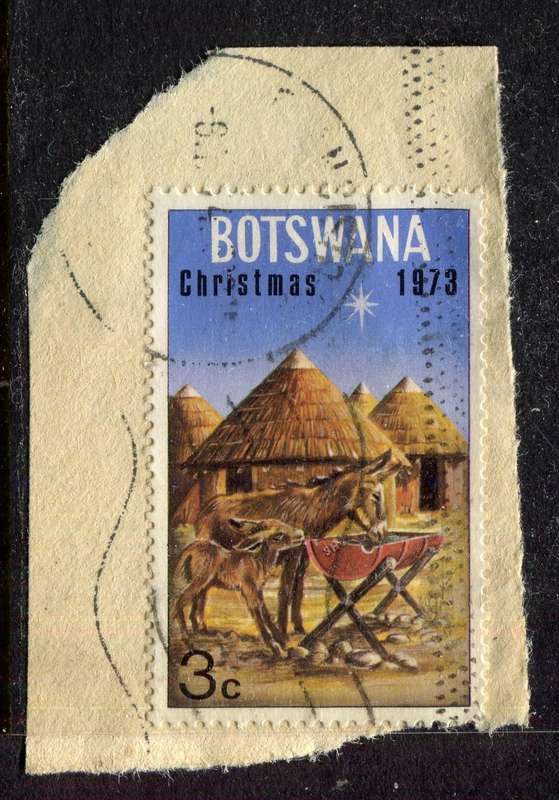Botswana - Used On Piece