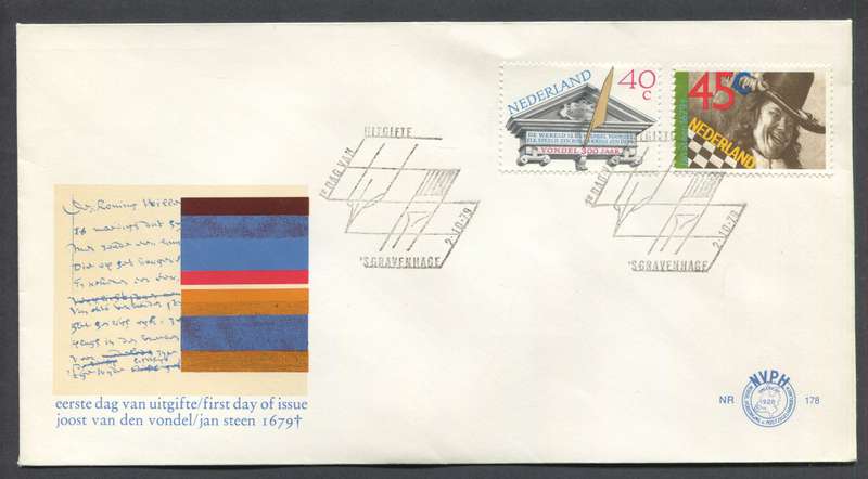 Netherlands - FDC - No 178 - 1979 - Unaddressed