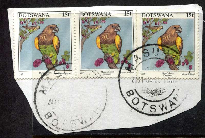 Botswana - Used On Piece