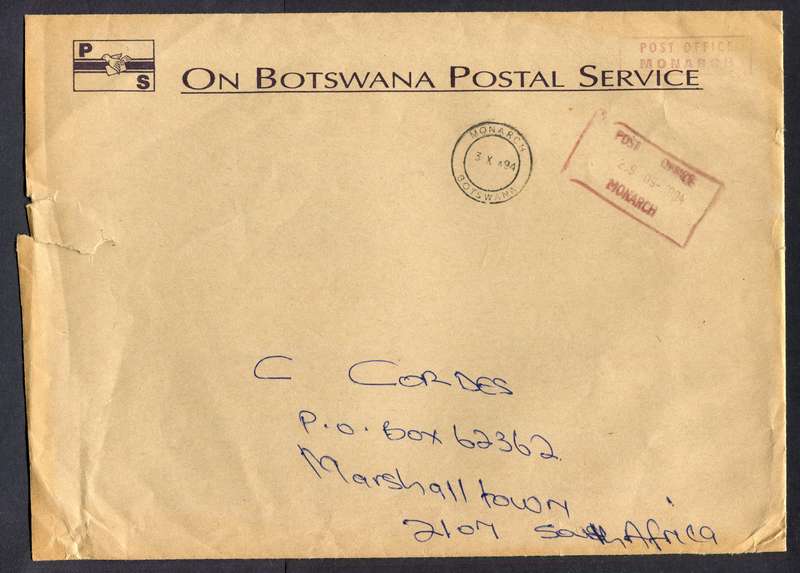 Botswana - B5 Size Cover