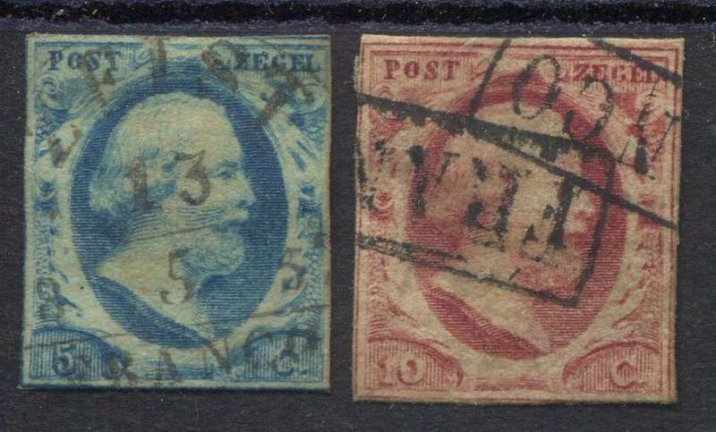 Netherlands - 1852 - Used
