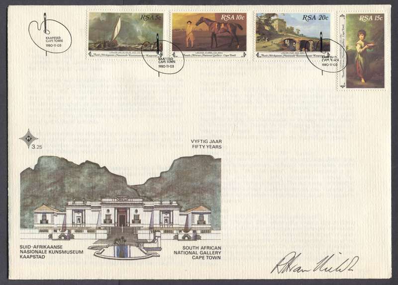 RSA - Signed FDC No. 3.25 - 1980