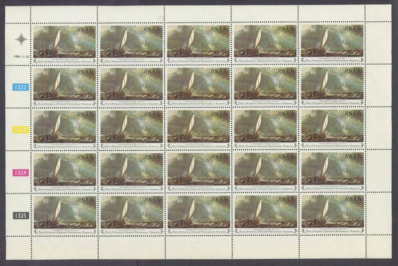 RSA - Set of 4 Full Sheets Of 25 - 1980 - MNH