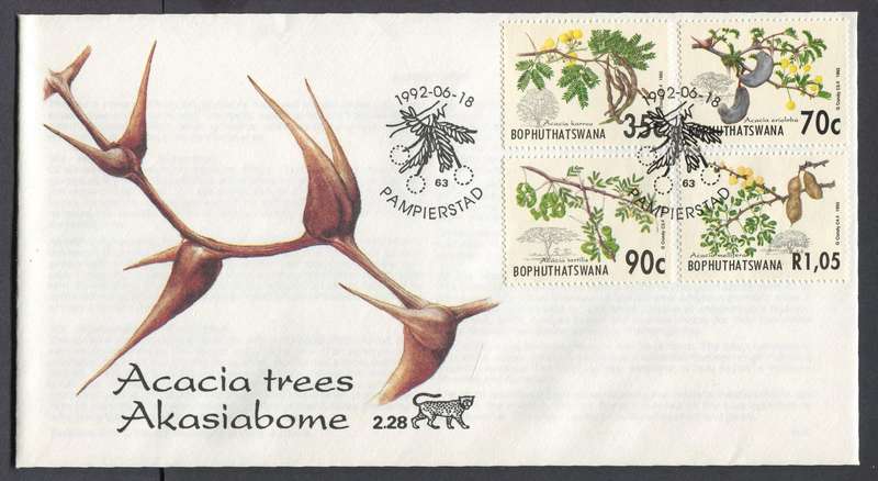 Bophuthatswana - FDC no 2.28 - 1992
