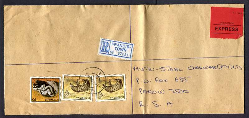 Botswana - Extra Long Registered Cover