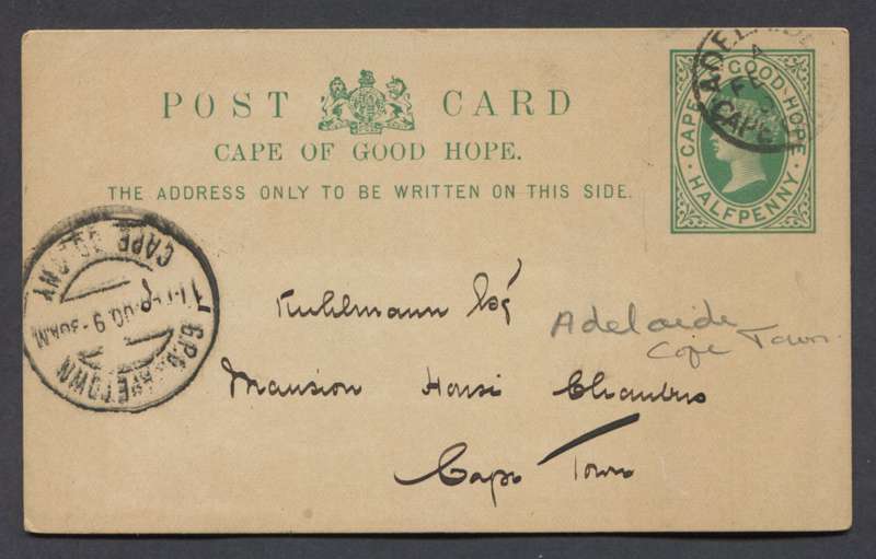 Cape of Good Hope - Post Card