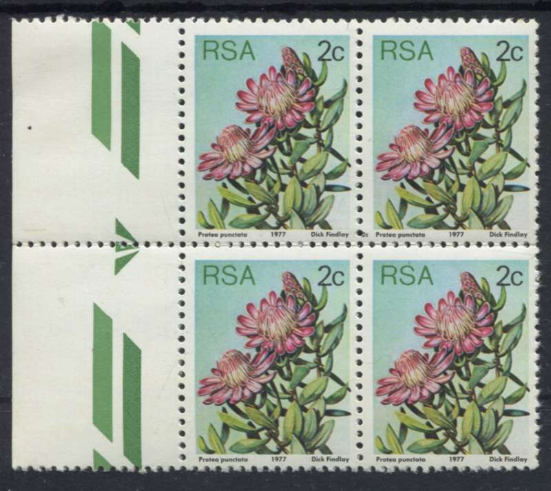 RSA - Minor Variety Small 2c - 1977 - MNH