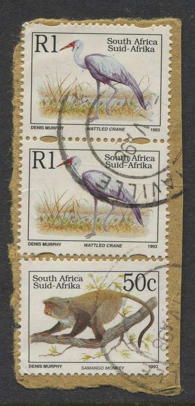 RSA - 1993 - R1 Pair With with H.S.P.H. - Used On Piece