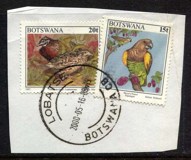 Botswana - Used On Piece