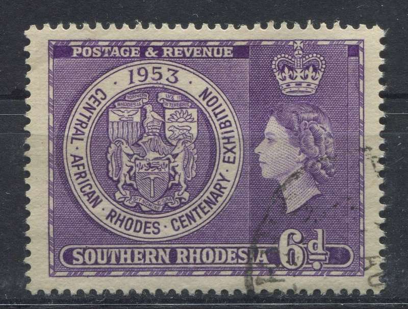 Southern Rhodesia - 1953 - Used
