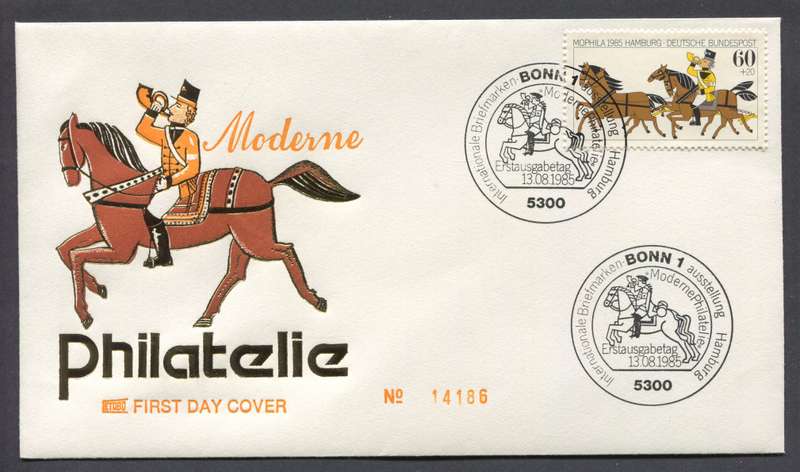 Germany - FDC - 1985 - Unaddressed