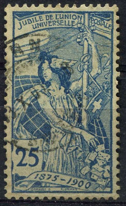 Switzerland - 1900 - Used