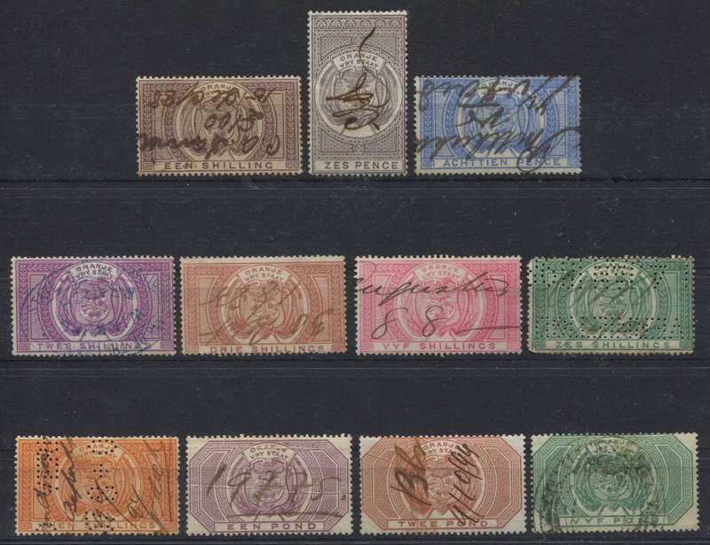 Orange Free State - 1878/82 - Revenue - Used