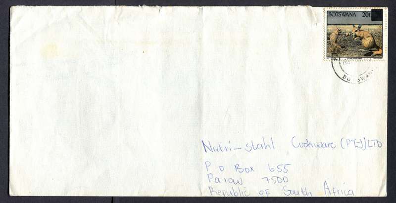 Botswana - "Maxi" Size Cover