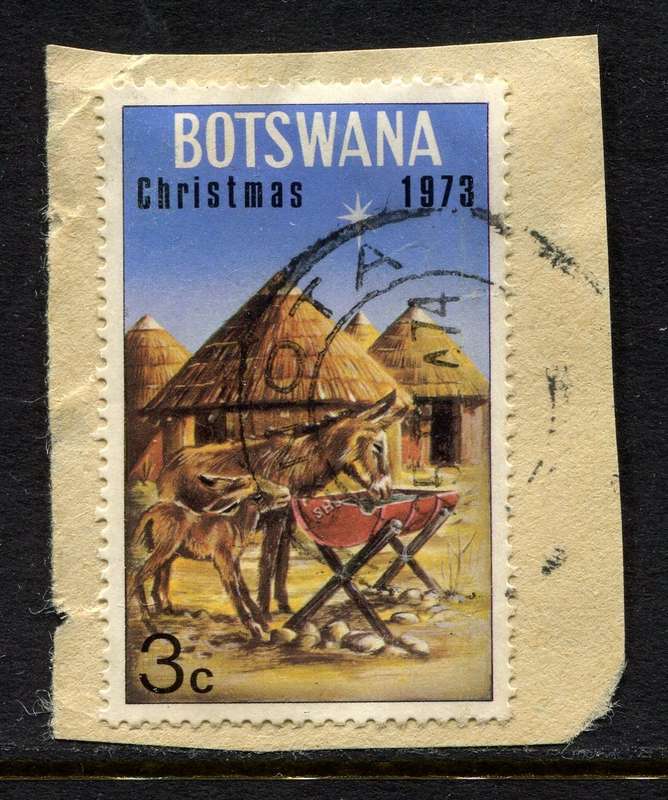 Botswana - Used On Piece