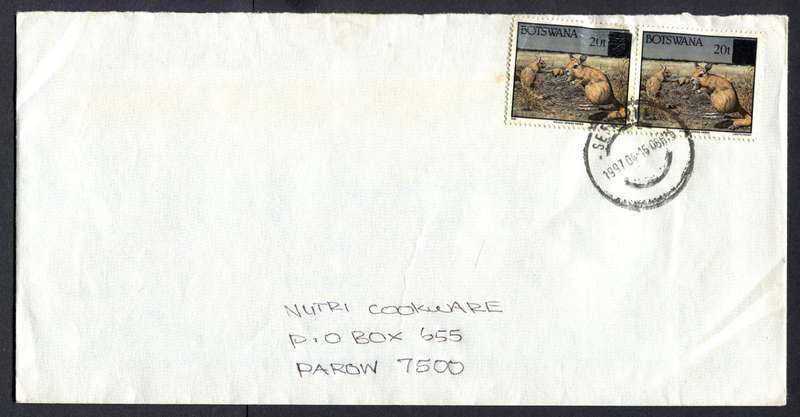 Botswana - "Maxi" Size Cover
