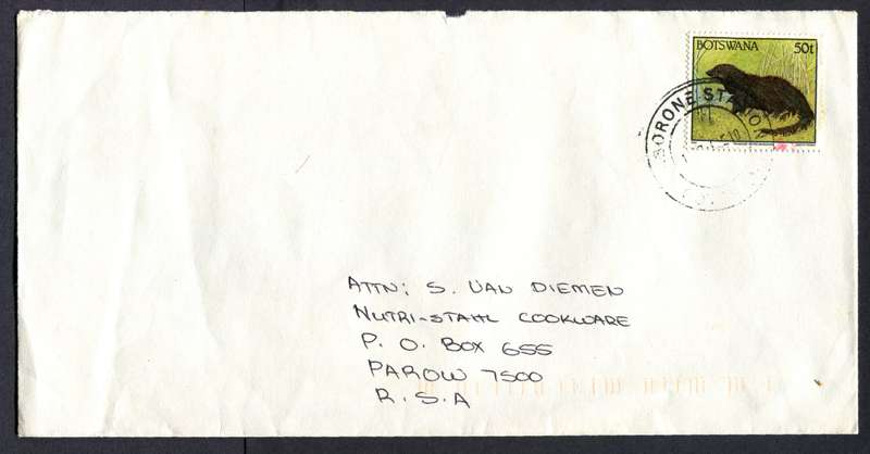 Botswana - "Maxi" Size Cover