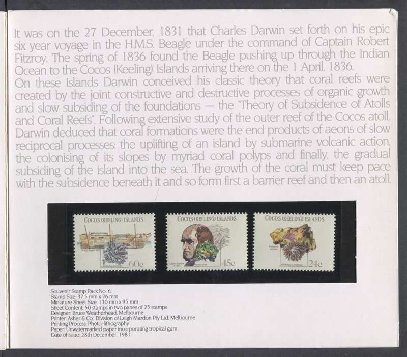 Cocos Islands - Presentation Pack - 1981 - MNH
