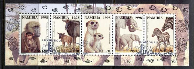 Namibia - Miniature Sheet - 1998 - Used(CTO)