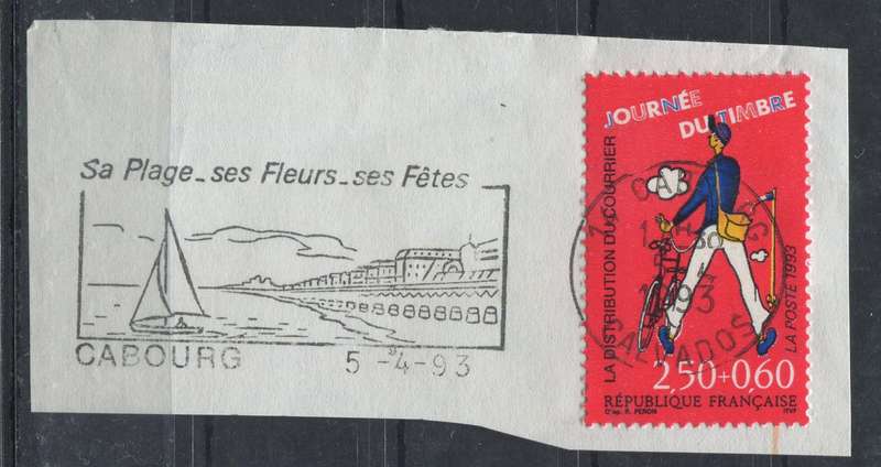 France - Used On Piece