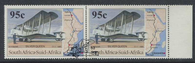 RSA - 1 Pair - 1995 - Used(CTO)