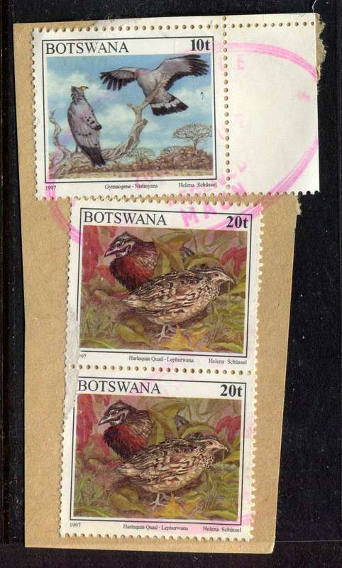 Botswana - Used On Piece